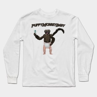 PuppyMonkeyBaby Puppy Monkey Baby Funny Commercial Long Sleeve T-Shirt